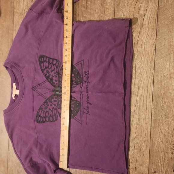 Rebellious One Butterfly Graphic Sweatshirt - Juniors' - Picture 7 of 7